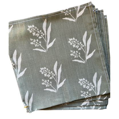Marbella English Ivy RB x EH Cotton Napkins - Set of 4
