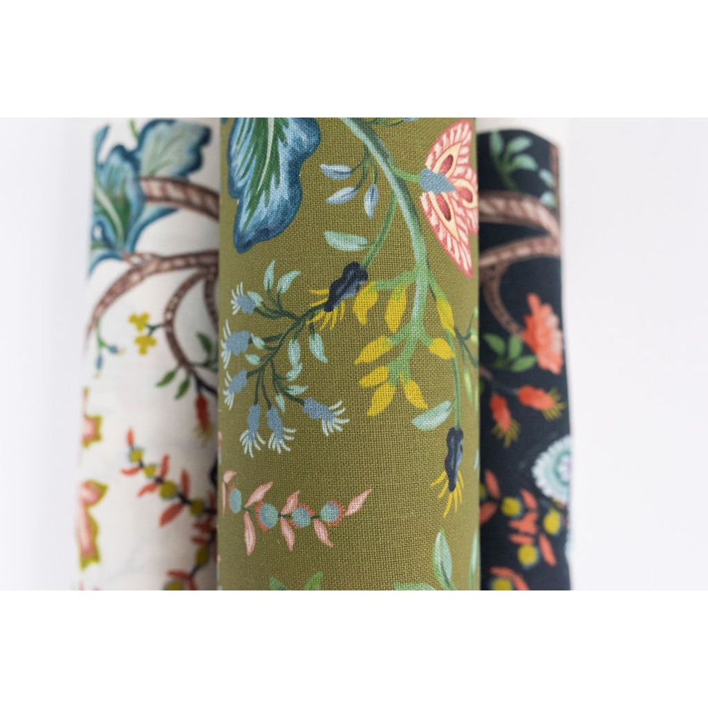 Vera Vine Fabric - Leaf