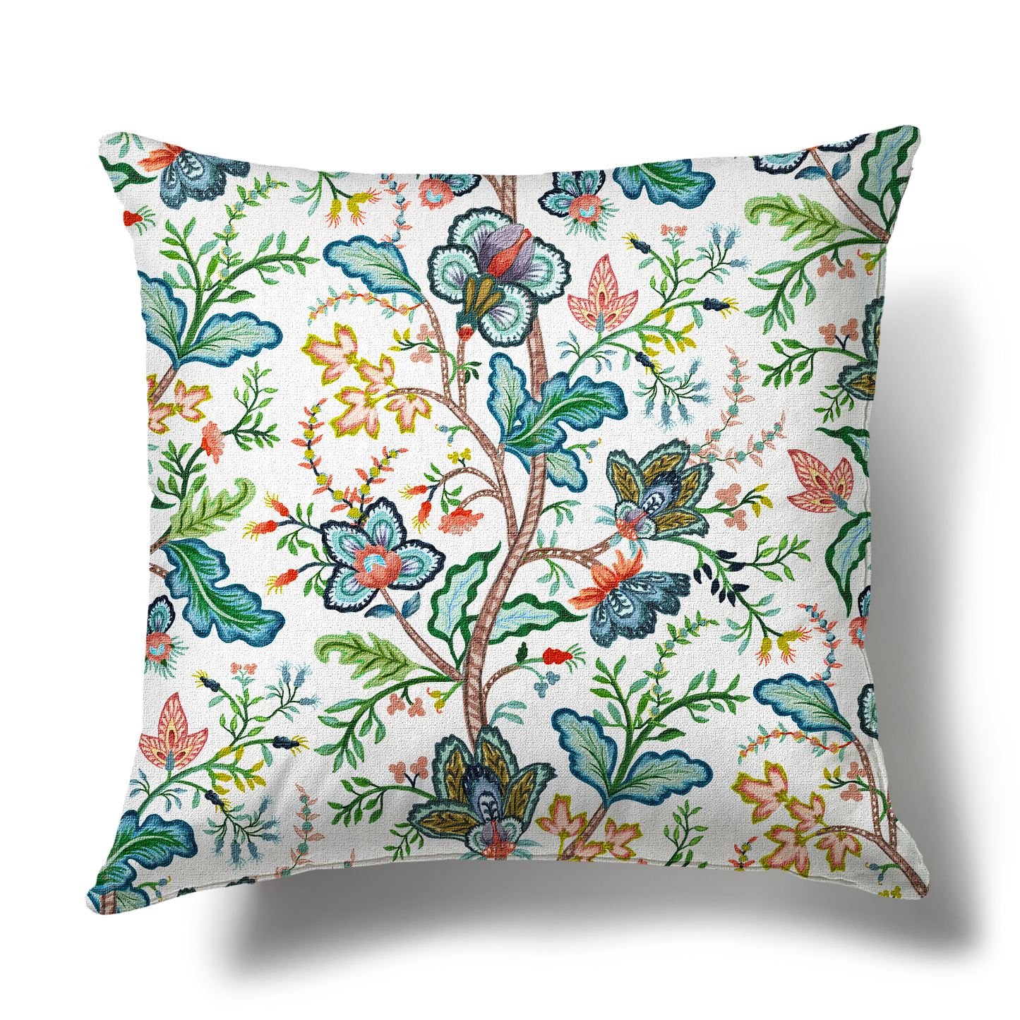 Vera Vine Pillow - White