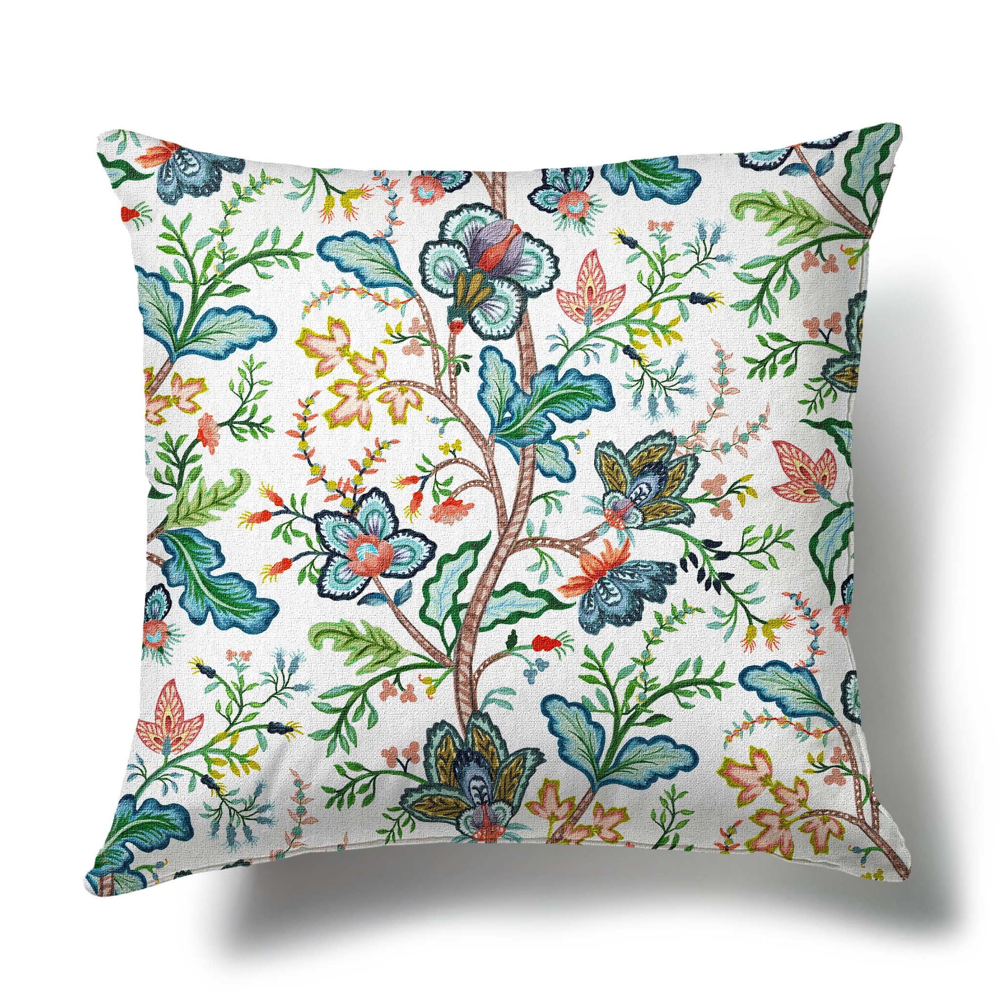 Vera Vine Pillow - White