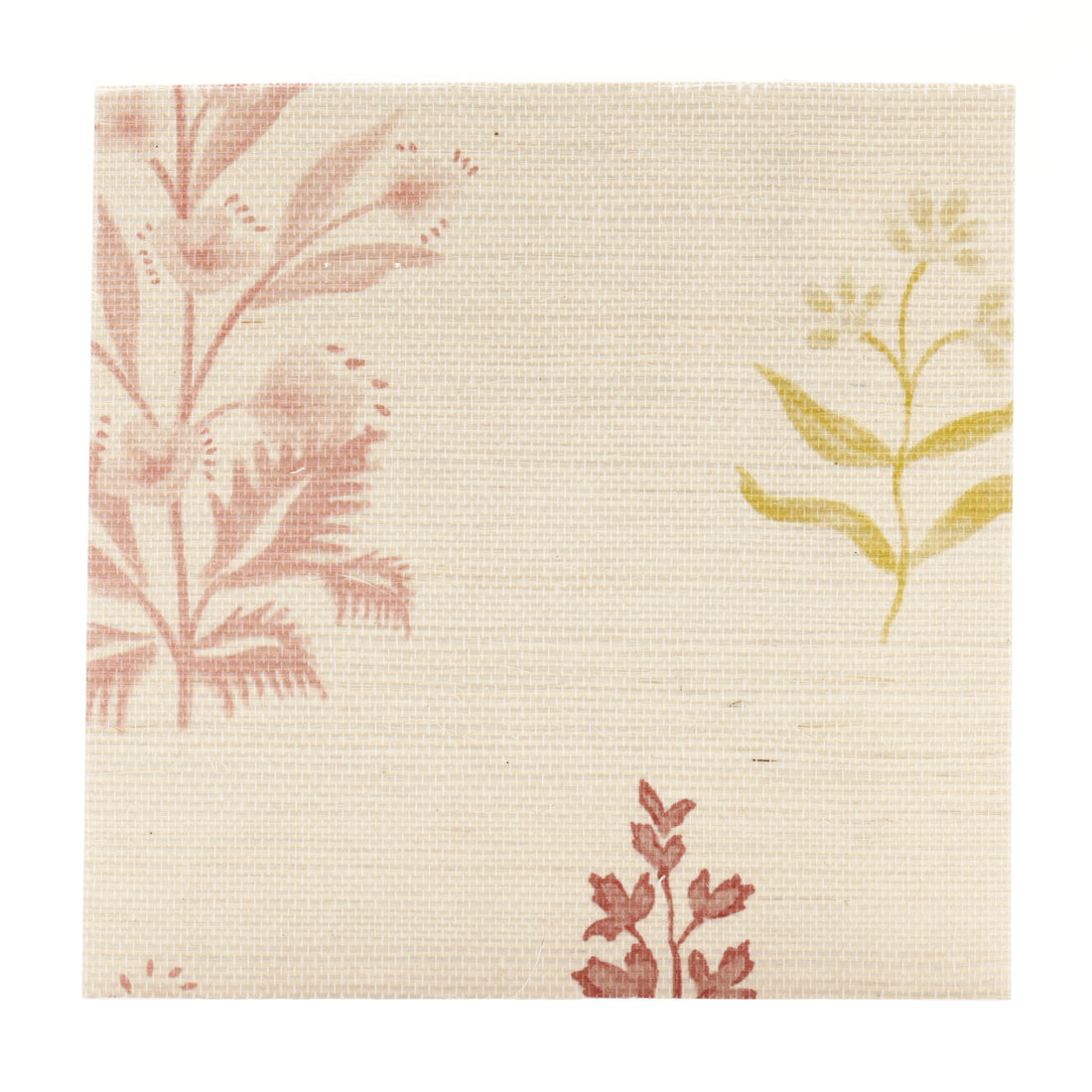 Perennial Grasscloth Sample - Punch