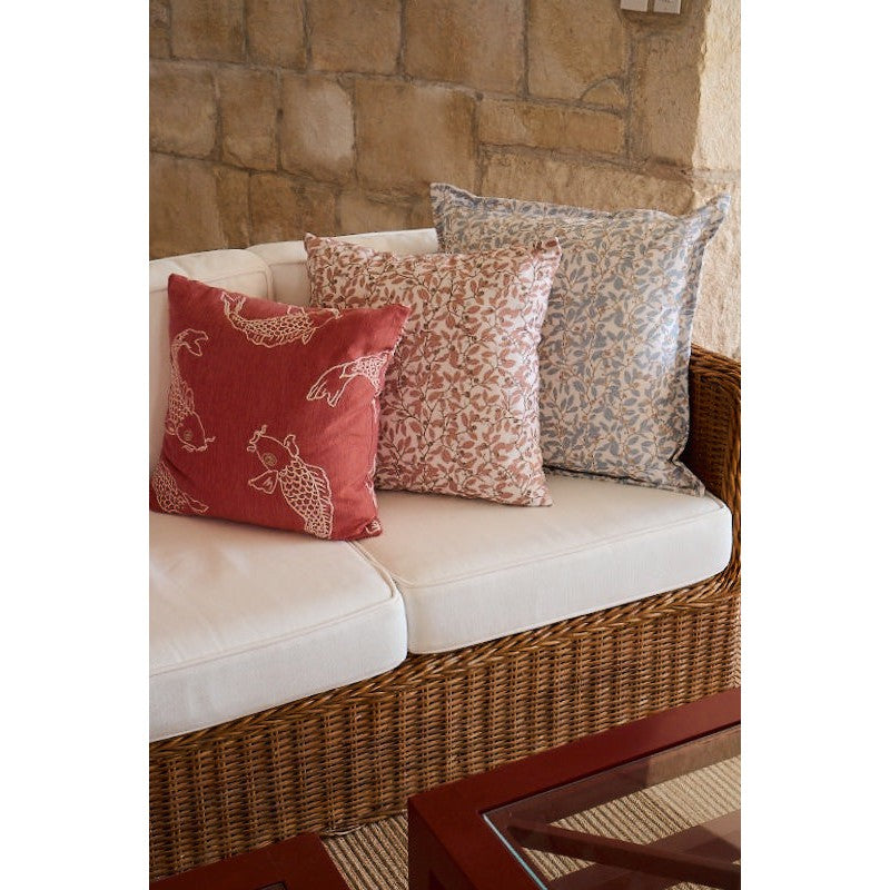 Cocoshop Limes Indoor-Outdoor Fabric - Pink