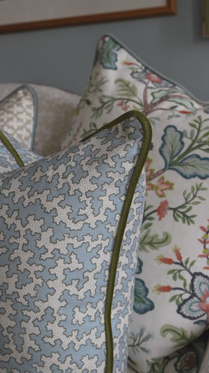 Dover Fabric - House Blue
