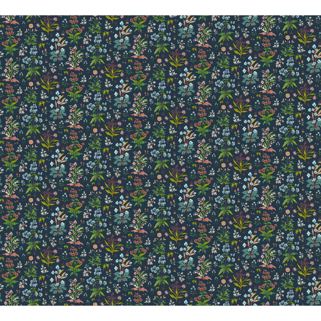 Meadow Multi Fabric - Denim