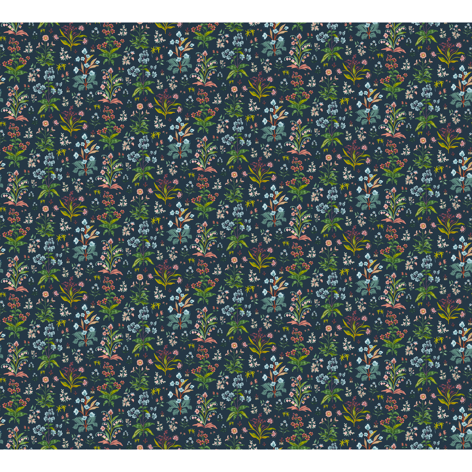 Meadow Multi Fabric - Denim
