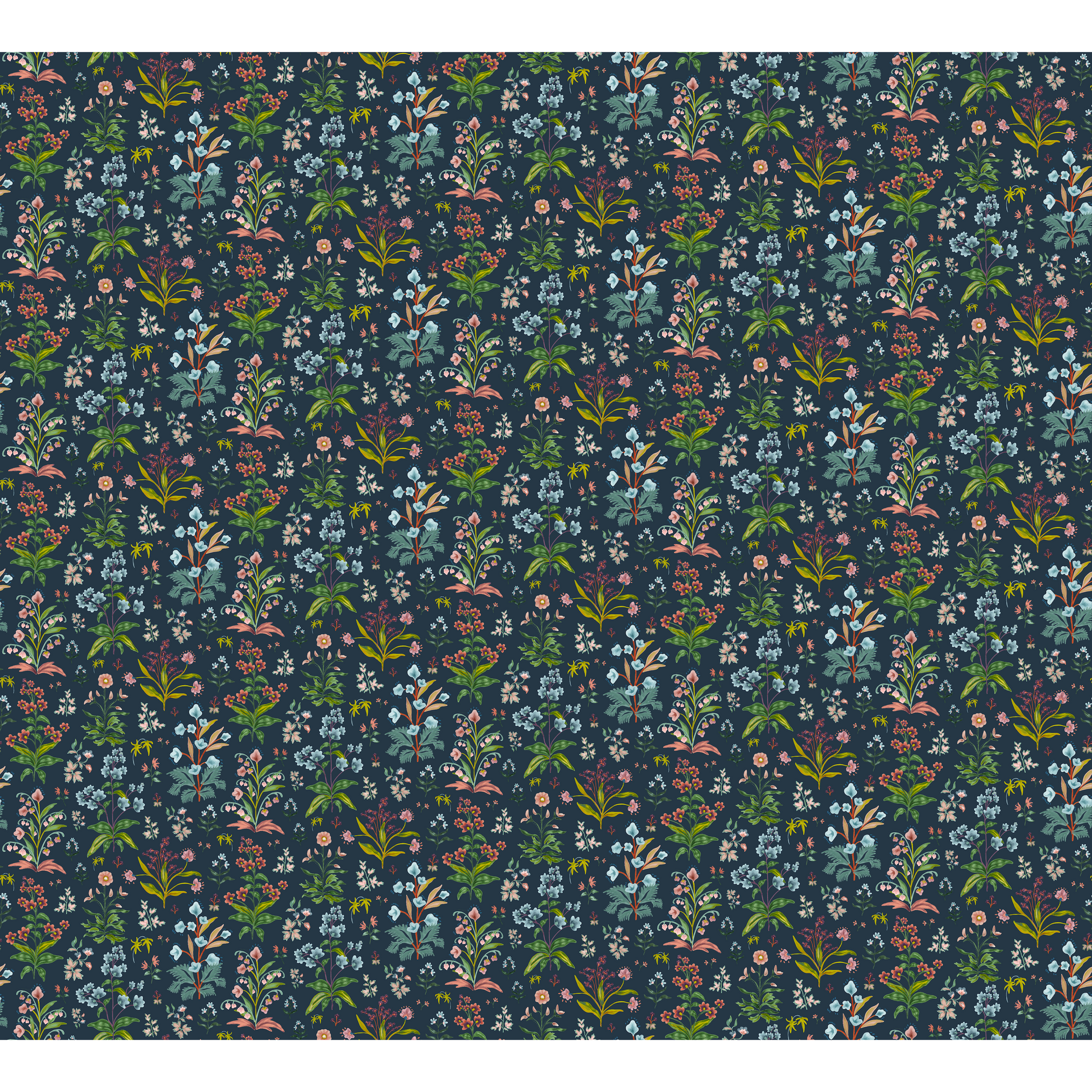 Meadow Multi Fabric - Denim