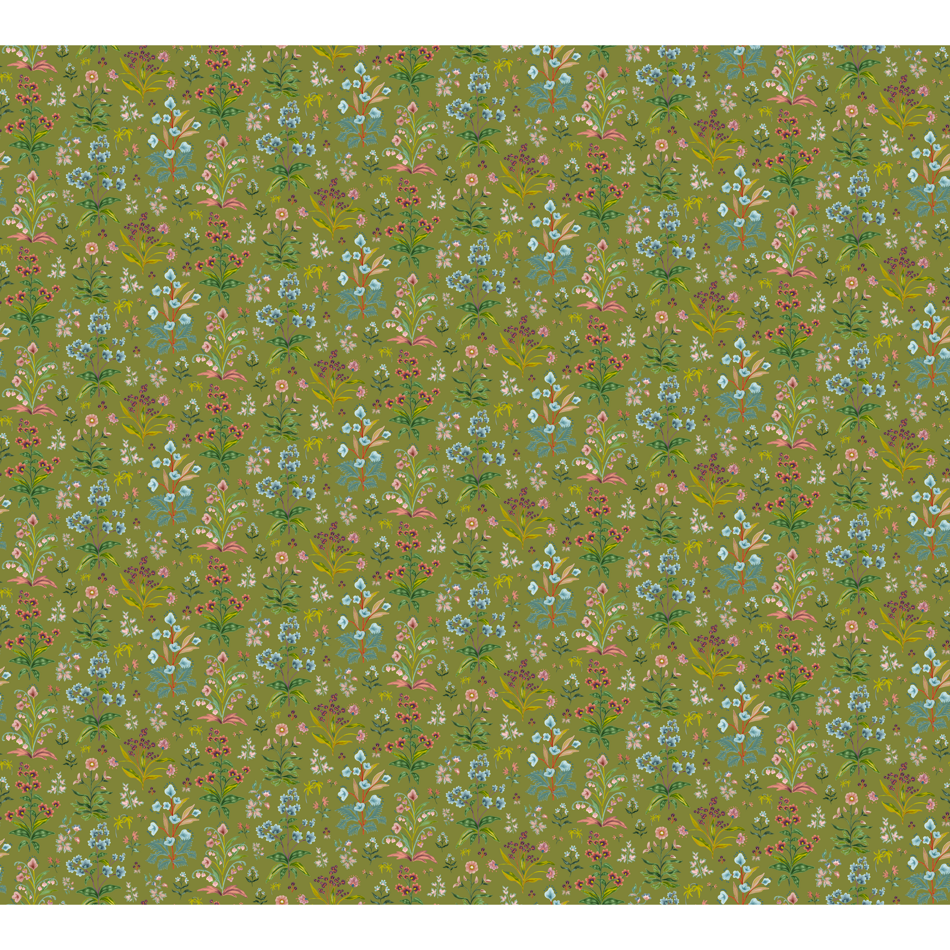 Meadow Multi Fabric - Leaf