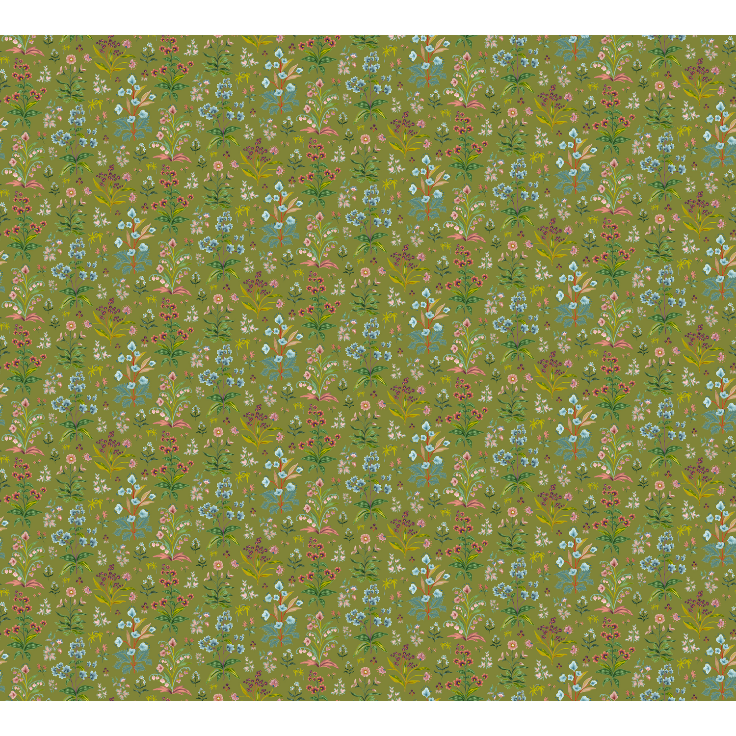 Meadow Multi Fabric - Leaf