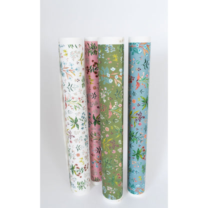 Meadow Multi Wallpaper - White