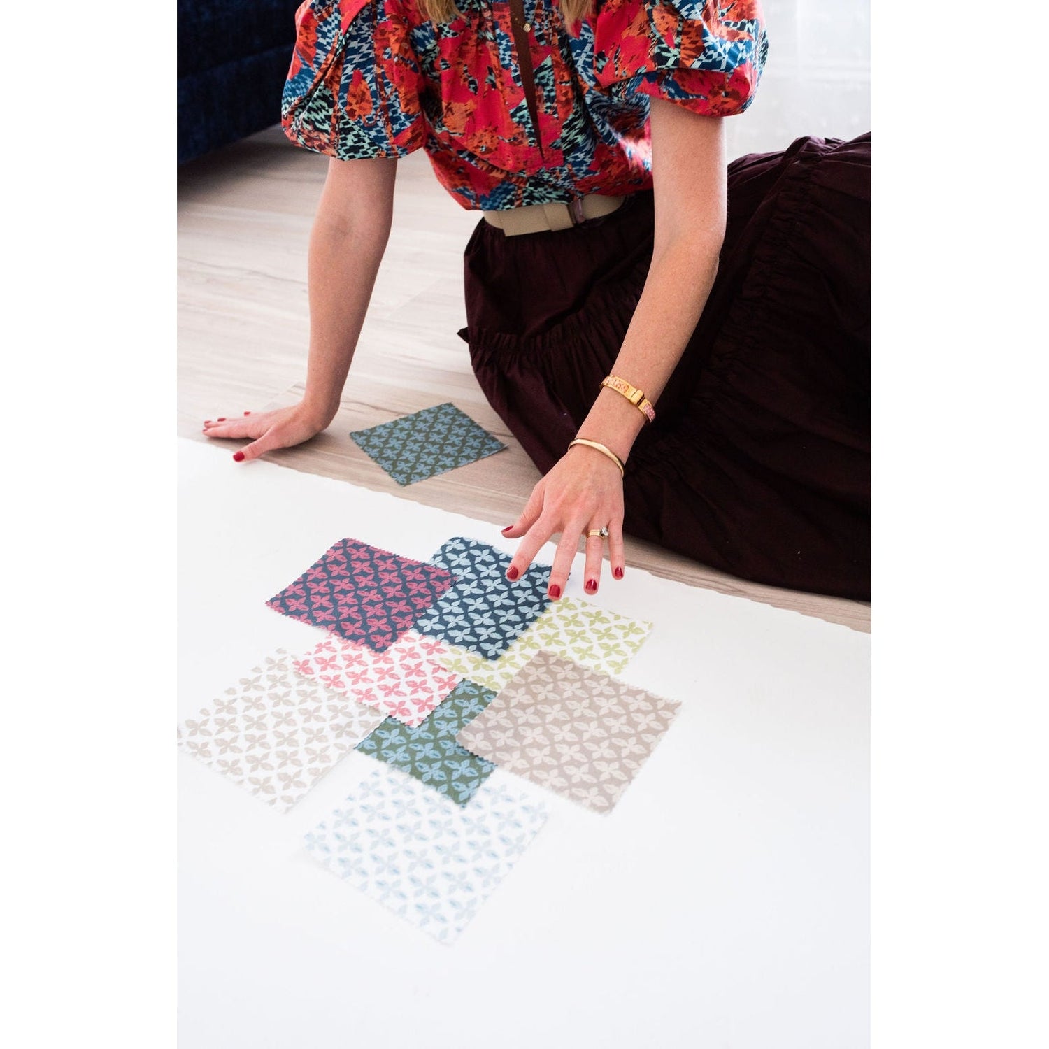 Posey Fabric - Poppy