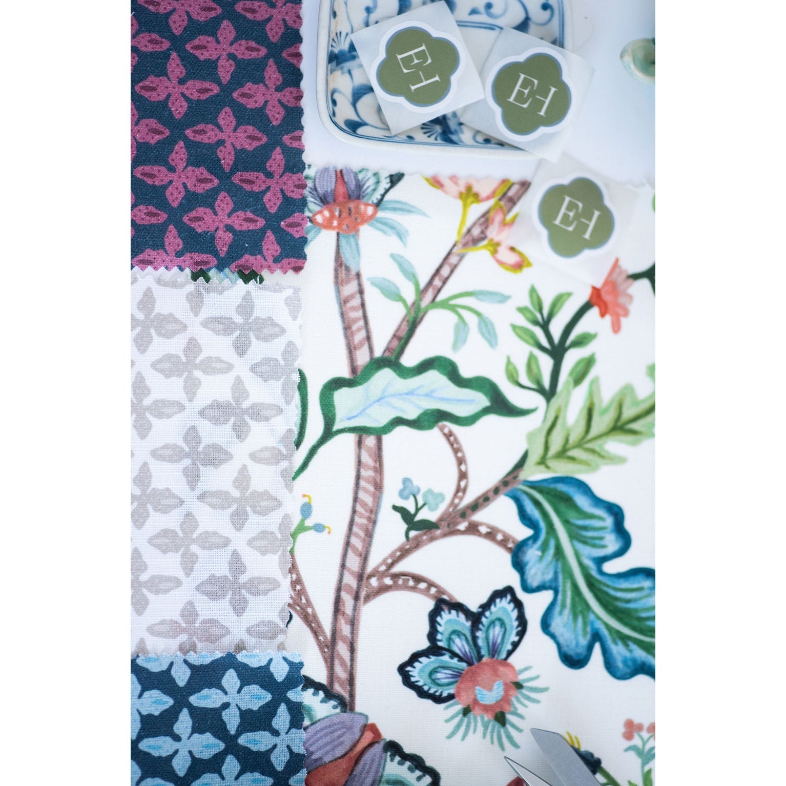 Posey Fabric - Sand