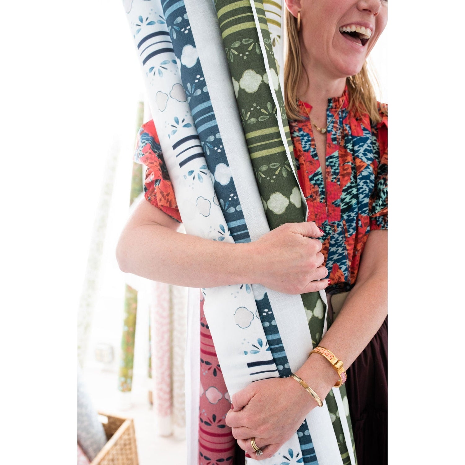 Stratford Fabric - Fern