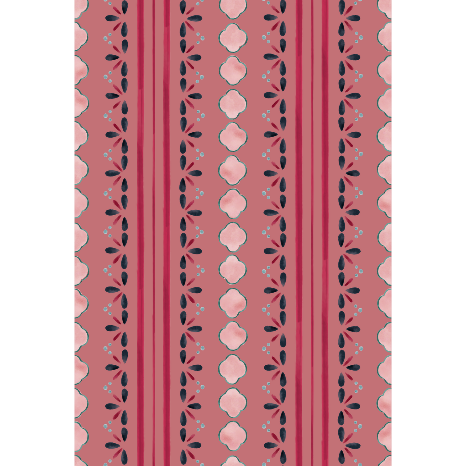 Stratford Fabric - Petal