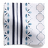 Stratford Fabric - White / Denim