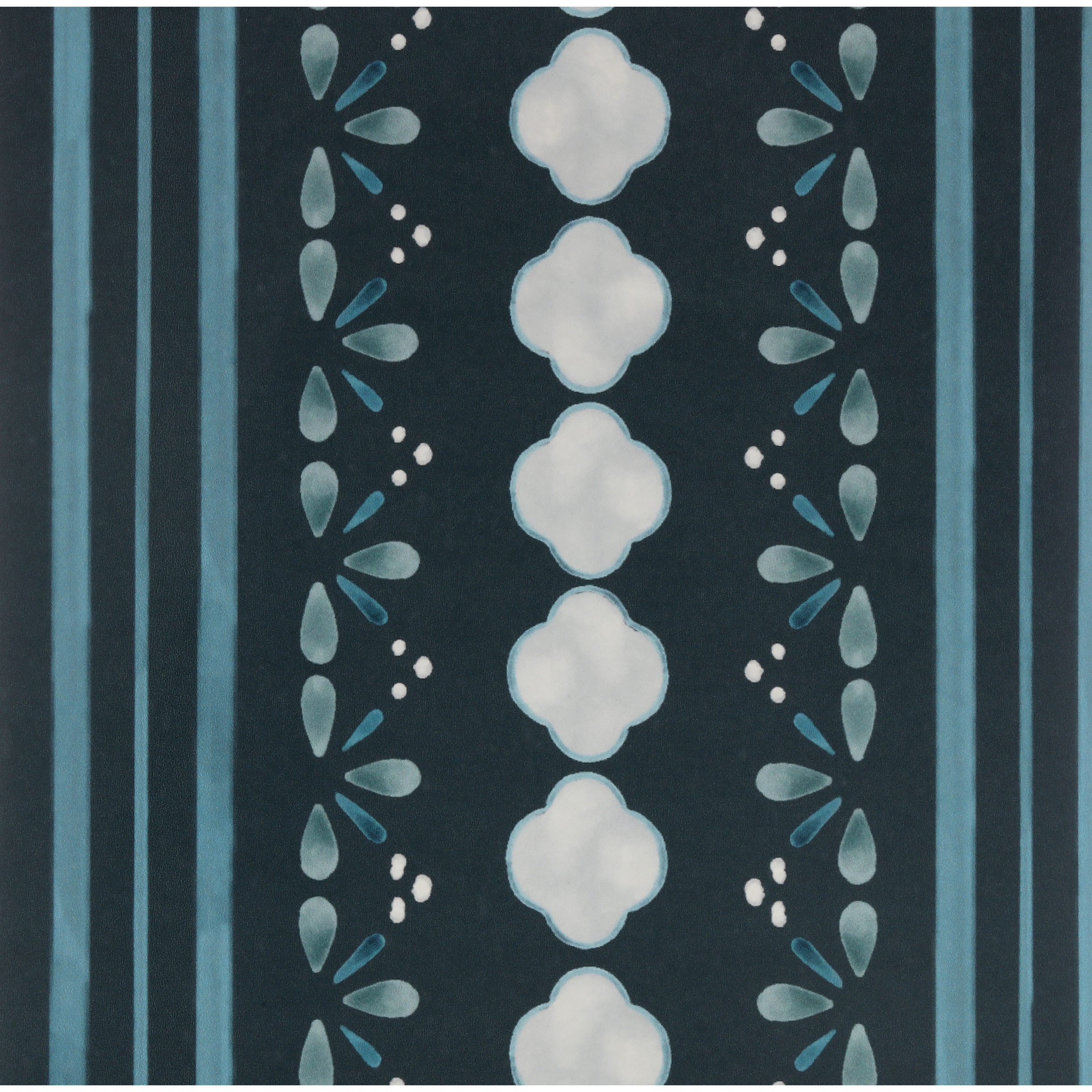 Stratford Wallpaper - Denim